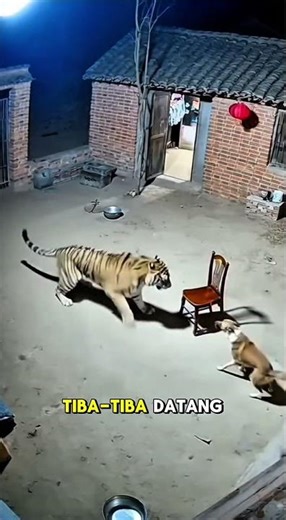This man almost became a tiger's meal 😰 #shorts #tiger #wildanimal #trending