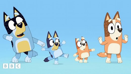 Meet Bluey and her family