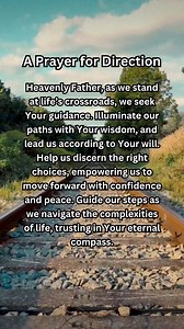 5.9K views · 165 reactions | 吝 Guided Steps: A Prayer for Direction...