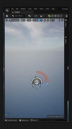 Realistischer Himmel in Sekunden! - Unreal Engine 5 Quick Tip - #Shorts