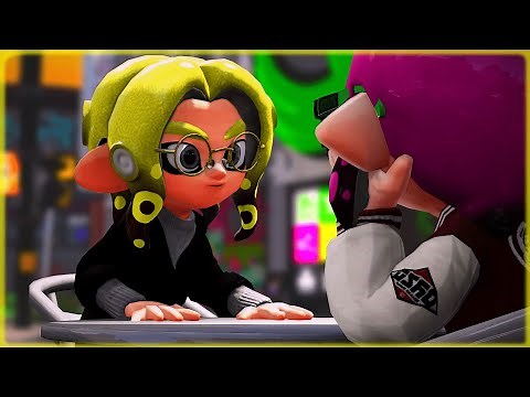 【スプラトゥーン アニメ】 ドキドキするあのタコくんと~