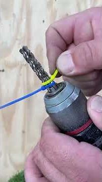 Trick to drill a 12mm hole with an 8mm drill bit #USAConstruction #DrillingTrick #SmartBuild