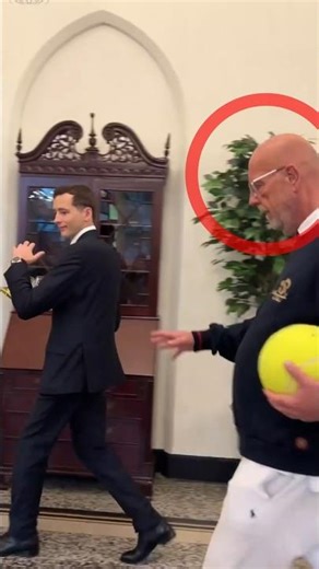 Why is this man throwing everyone off?