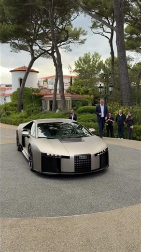 Audi Reveals Its New Supercar: the Nuvolari