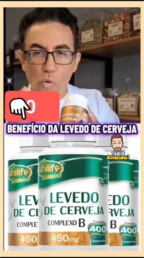 Doc Saudável on Instagram: "Benefícios da levedo de cerveja. Dr Tiago Rocha #levedodecerveja #saude #drtiagorocha"