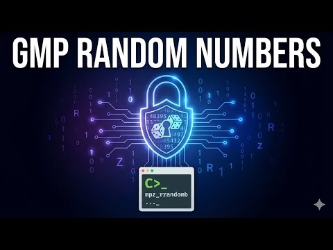 How to Generate Random Numbers in GMP | Cryptography Lab C Program