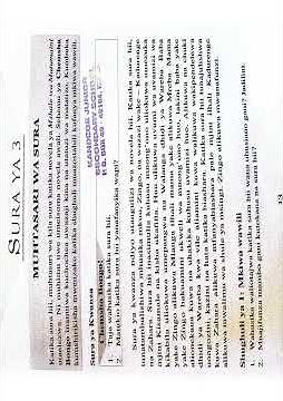 Mshale wa Matumaini Summary Notes
