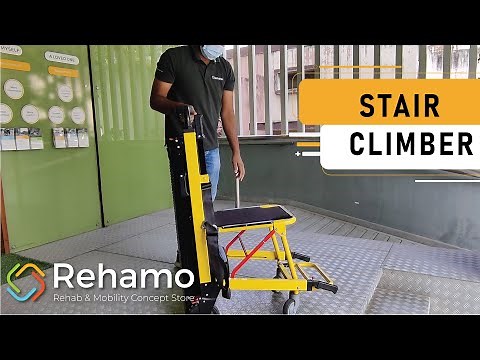 Stairclimbing Wheelchair in India | The Stairclimbing Wheelchair - REHAMO