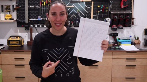 3x3Custom - Tamar: building a stunning outdoor dining table in 24 hours! woodworking project with sepele wood