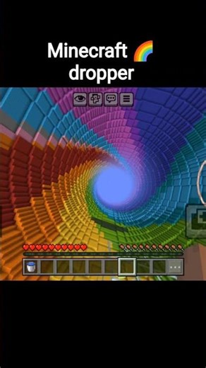 #minecraft THE RAINBOW 🌈 DROPPER NOSTALGIA