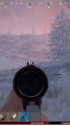Rust PVP with the Custom SMG in the new fog snow update