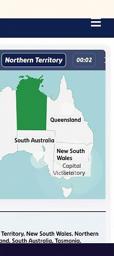 Seterra (Geoguessr Version) Australia: States and Territories In 2.822 (IGT) (No Borders)