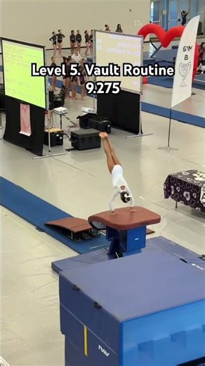 Level 5. Vault Routine 💥🔥🤸🏽‍♀️ #usagymnastics #level5 #sports #gymnastlife