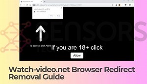 Guia de remoção de redirecionamento de navegador Watch-video.net (Etapas gratuitas)