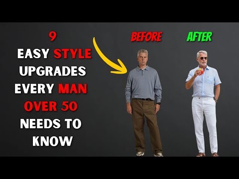 Men Over 50: 9 Style Mistakes Fixed in 5 Minutes