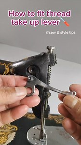 389K views · 6K reactions | How to fit thread take up lever in sewing machine 瀞 #fbreelsvideo #silaimachine #sewingcommunity #SewingHacks #sewingmachinerepair #sewingtips #diycrafts #sewingmachine #reelstrending #tailoring | Sew & Style Tips | Facebook