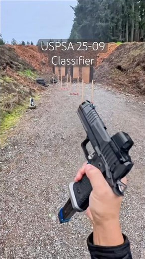 USPSA Classifier 25-09 #uspsa #sigsauerp211 #osight