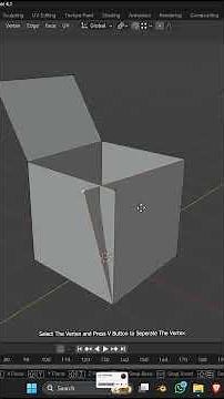Blender Beginner Tip – Separate Edges Fast