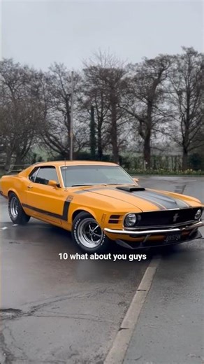 1970 Ford mustang boss 302 fastback exhaust sound #automobile #sportscars #supercar