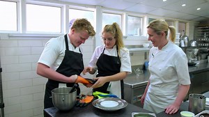 Don't try this at home, guys! Tilly and Jack are getting experimental in the kitchen, preparing the coolest birthday dinner ever - catch the new episode of #MATRB on CBBC tomorrow at 7:45 AM ! | Gordon Ramsay