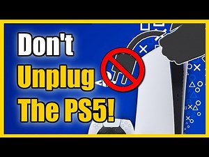 What Happens when you Unplug your PS5 when your not suppose to! (Warning! Don't Try this)