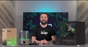 Leap Habitats Digital Reptile Fogger - Programmable Fogging System, Automatic Humidity Control for Reptile Terrariums