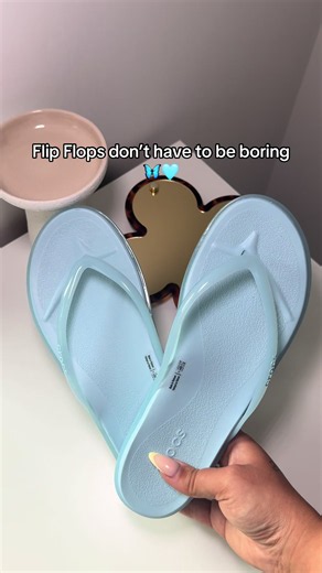 Blue Crocs flip flops: stylish summer essentials