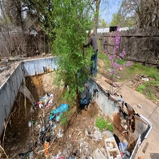 37K views · 965 reactions | SHOCKING Backyard Is The WORST I've Ever Seen, Buried Trash and Tons Of Dog Poop | Daily TKlawns | Facebook