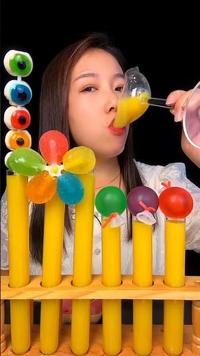 Relaxing ASMR Drinking Sounds | Colorful Fizzy Beverages 🍹