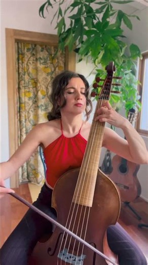 ¿Cómo suena una Viola da gamba? #violadagamba #pilaralmalé