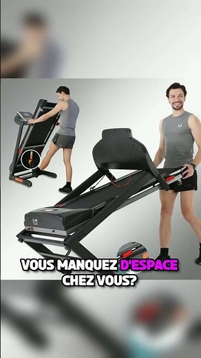 ISE Tapis de course pliable 16 km/h | Inclinable, motorisé 735W, Bluetooth & écran LCD