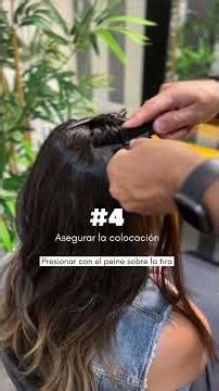 Cómo poner Extensiones Adhesivas de Pelo Natural (Paso a Paso) | Tape in