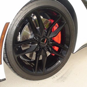 Wheel Center Caps | Carbon Flash Black | C7 Corvette ZR1, Z06, Grand Sport, & Stingray | ACS Composite | 45-4-175