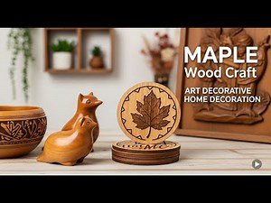 The secret of Maple wood//How to make Maple wood craft for profit//make Maple wood craft design