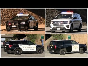 *SHOOTING RESPONSE* Multiple Agencies Responding Code 3 to freeway shooting. CHP, SMCSO, SBPD.