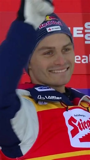 Solid jump, strong cross-country skiing and ultimately 3rd place in the Nordic Combined in Ramsau🥉