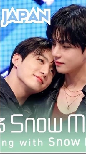 Taehyung and Jungkook's Chemistry on Japanese TV is Unreal #taekook #bts #shorts