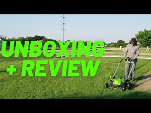 Greenworks 60V 25" Mower Unboxing + Review