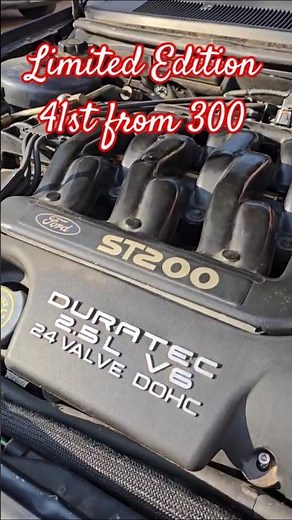 Limited Edition Cars - FORD MONDEO ST200 DURATEC 2.5 V6 Motor - Engine Sound - Car Tuning