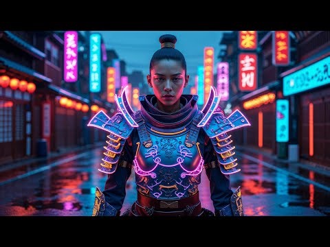 Work Music - Neon Samurai Song6 | Ambient Electro Work Music