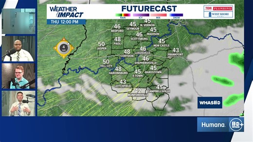 WHAS11 Weather Now | We're taking a look at today's local and national weather. Here's what you should expect. | WHAS11 News