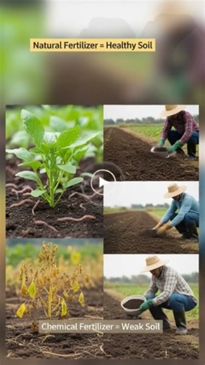 Organic Compost vs Chemical Fertilizer | Best Natural Fertilizer for Plants 🌱 | Waqar Farming