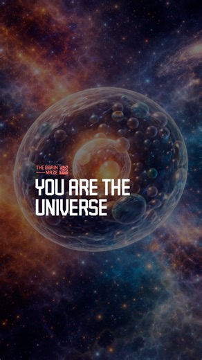 You are the universe - Are humans separate from the universe, or are we living remnants of ancient stars—cosmic matter that became conscious and began to observe itself? | The Brain Maze