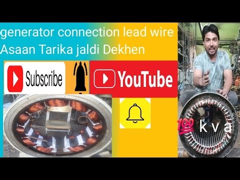 Three Phase Generator Winding Connection | 1440 RPM Working & Diagram Explained