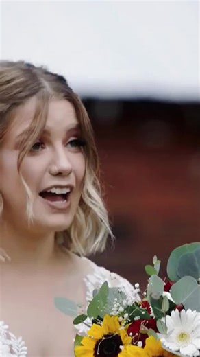 Groom Experiences Color for the First Time at Wedding