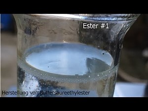 Herstellung von Buttersäureethylester