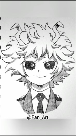 The Easiest way to draw Ashido 💕 | MHA Drawing Tutorial #anime #art # drawing #tutorial