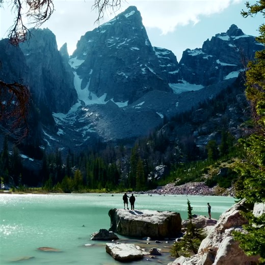 I spent over a full week in the Tetons looking at the same view, and not once did it ever get old 🤩🏔️ #cinematic #travel #hiking #outdoors #filmmaking #Tetons@