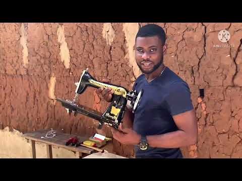 How to install butterfly sewing machine + unboxing + servicing