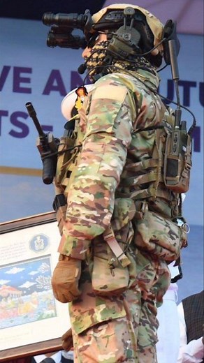 Indian Special Forces with MultiCam Pattern Combat Uniform